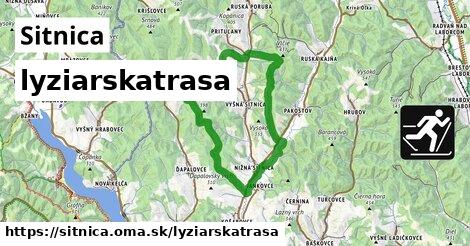 Sitnica Lyžiarske trasy  