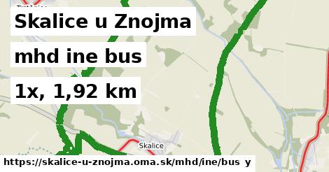 Skalice u Znojma Doprava iná bus