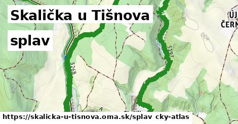 Skalička u Tišnova Splav  
