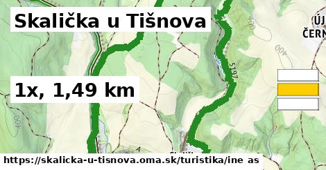 Skalička u Tišnova Turistické trasy iná 