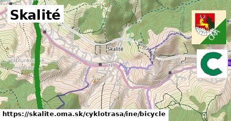 Skalité Cyklotrasy iná bicycle