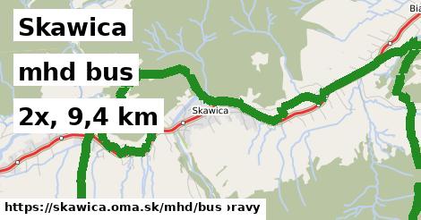 Skawica Doprava bus 