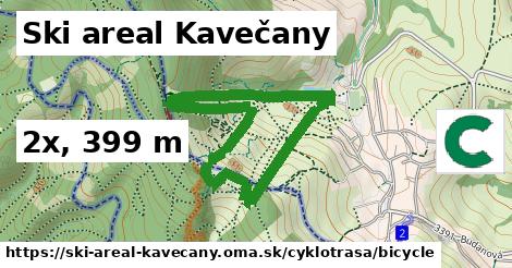 Ski areal Kavečany Cyklotrasy bicycle 