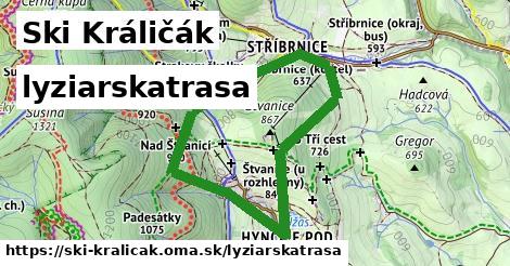 Ski Králičák Lyžiarske trasy  