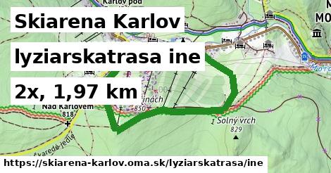 Skiarena Karlov Lyžiarske trasy iná 