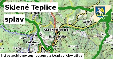 Sklené Teplice Splav  