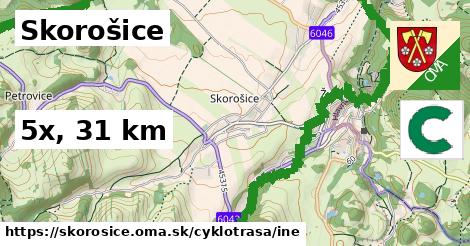 Skorošice Cyklotrasy iná 