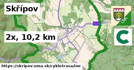 Skřípov Cyklotrasy iná 