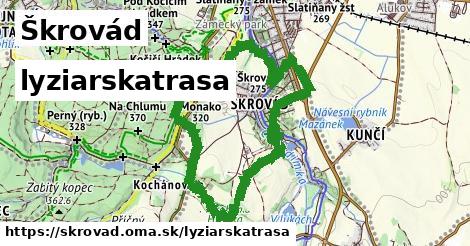 Škrovád Lyžiarske trasy  