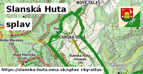 Slanská Huta Splav  