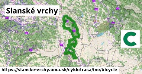 Slanské vrchy Cyklotrasy iná bicycle