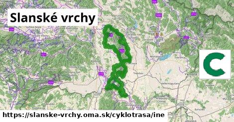 Slanské vrchy Cyklotrasy iná 