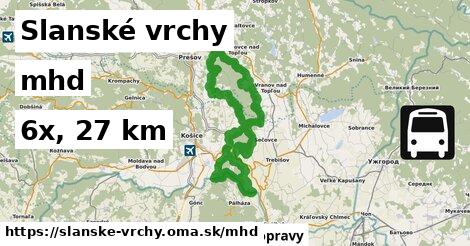 Slanské vrchy Doprava  