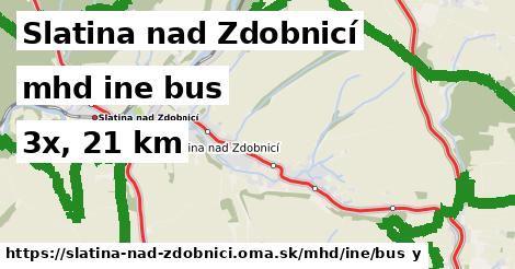 Slatina nad Zdobnicí Doprava iná bus