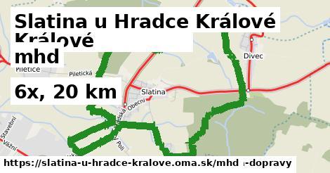 Slatina u Hradce Králové Doprava  