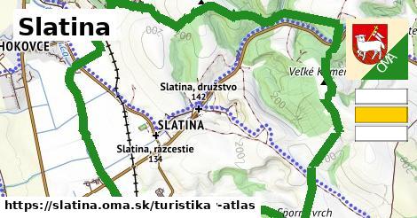 Slatina Turistické trasy  