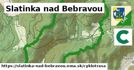 Slatinka nad Bebravou Cyklotrasy  
