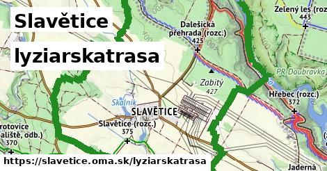 Slavětice Lyžiarske trasy  