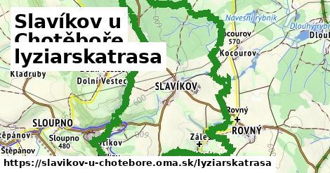 Slavíkov u Chotěboře Lyžiarske trasy  