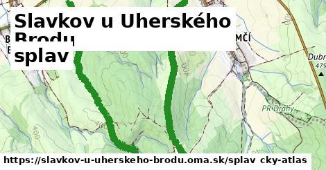 Slavkov u Uherského Brodu Splav  