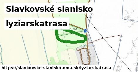 Slavkovské slanisko Lyžiarske trasy  