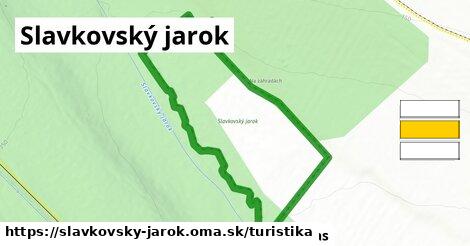 Slavkovský jarok Turistické trasy  