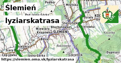Ślemień Lyžiarske trasy  