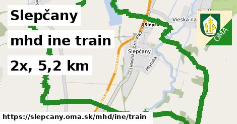 Slepčany Doprava iná train