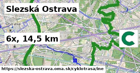 Slezská Ostrava Cyklotrasy iná 
