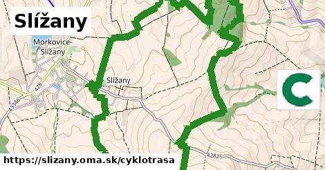Slížany Cyklotrasy  