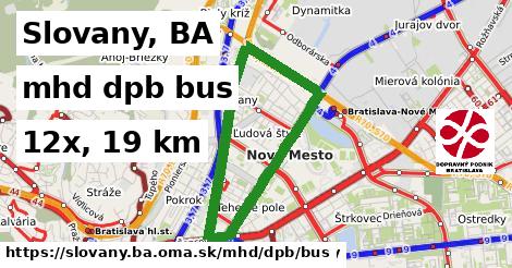 Slovany, BA Doprava dpb bus