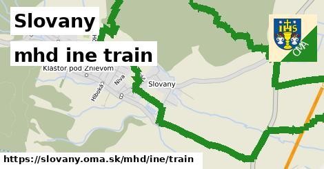 Slovany Doprava iná train