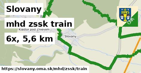 Slovany Doprava zssk train