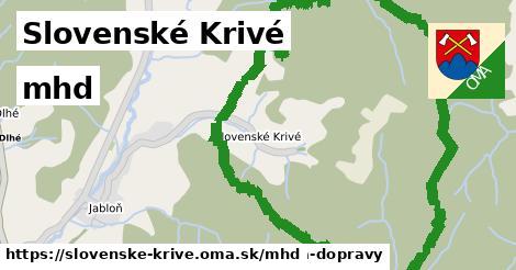 Slovenské Krivé Doprava  