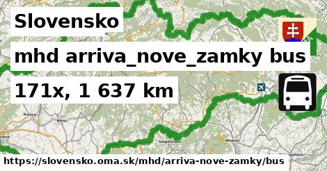 Slovensko Doprava arriva-nove-zamky bus