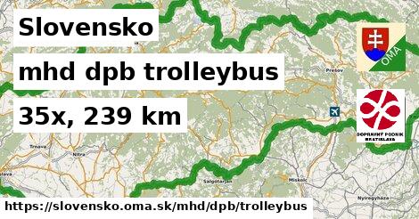 Slovensko Doprava dpb trolleybus