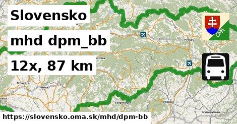 Slovensko Doprava dpm-bb 