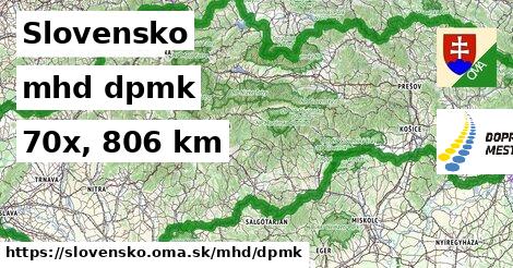 Slovensko Doprava dpmk 