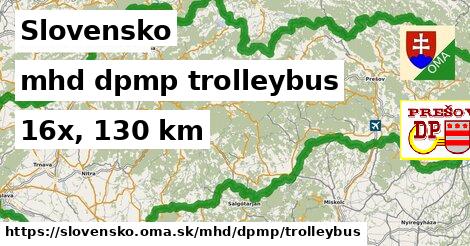 Slovensko Doprava dpmp trolleybus