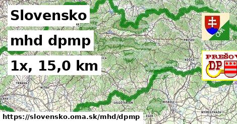 Slovensko Doprava dpmp 