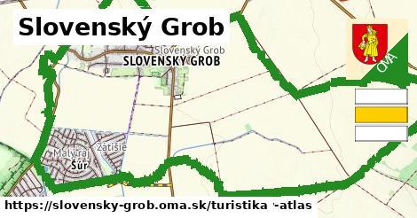 Slovenský Grob Turistické trasy  