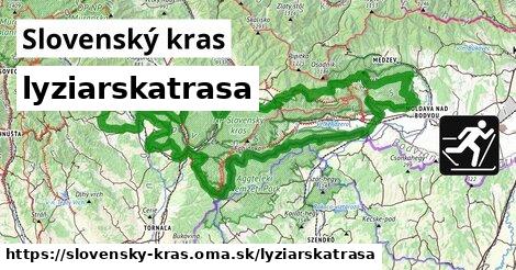 Slovenský kras Lyžiarske trasy  