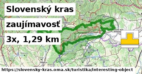 Slovenský kras Turistické trasy zaujímavosť 