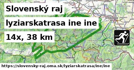 Slovenský raj Lyžiarske trasy iná iná