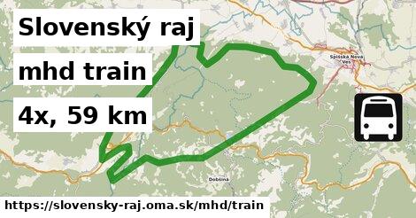 Slovenský raj Doprava train 