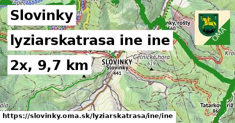 Slovinky Lyžiarske trasy iná iná