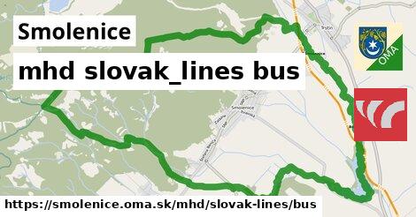 Smolenice Doprava slovak-lines bus