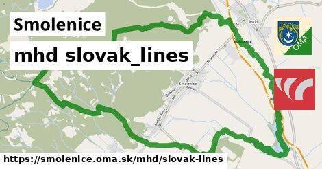 Smolenice Doprava slovak-lines 