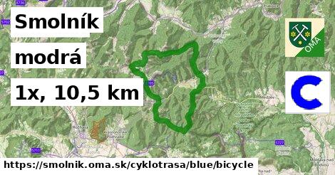 Smolník Cyklotrasy modrá bicycle