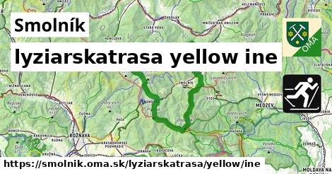 Smolník Lyžiarske trasy žltá iná
